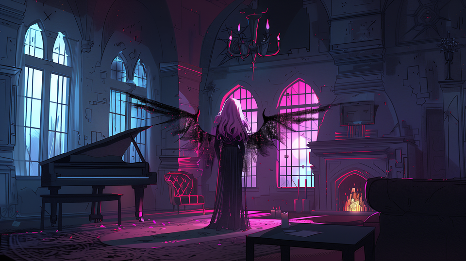 Cover illustration for Demonic Ambiance