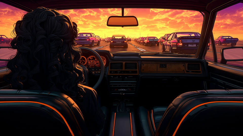 Cover illustration for Dreaded Drive