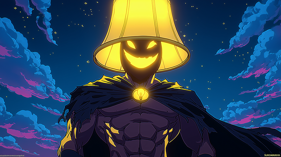 Cover illustration for Lightly Villainous
